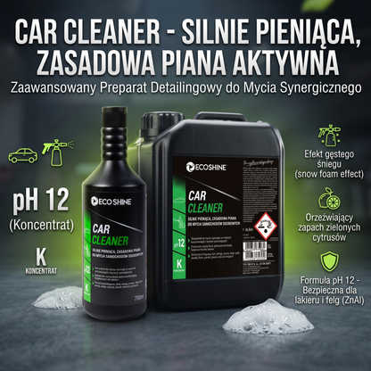 CAR CLEANER Aktywna Piana do Mycia Samochodu | Zielone Cytrusy carbonpink