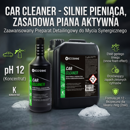 CAR CLEANER Aktywna Piana do Mycia Samochodu | Zielone Cytrusy carbonpink