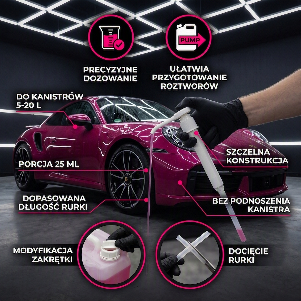 Pompka Dozująca do Kanistrów EcoShine