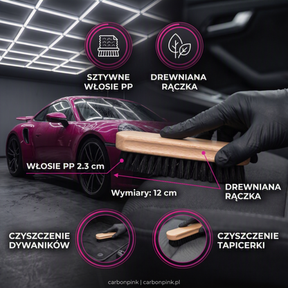 Szczoteczka do Tapicerki Materiałowej 12 cm