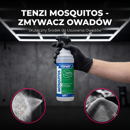 Tenzi Mosquitos 1L Płyn do Usuwania Owadów z Szyb i Karoserii