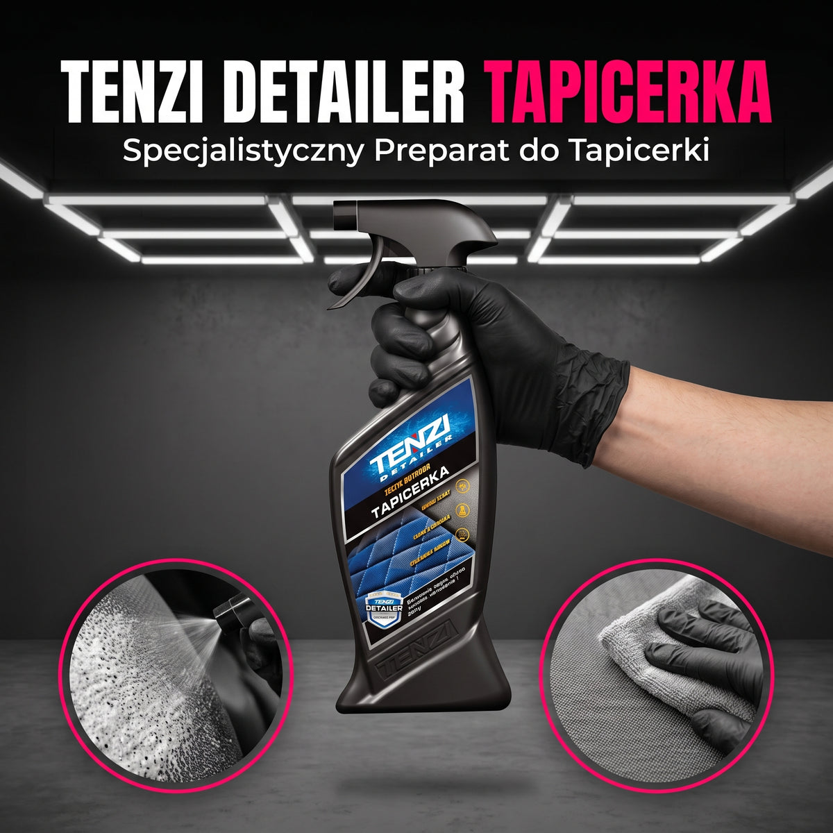 Tenzi Detailer Tapicerka Środek do Czyszczenia Tapicerki Materiałowej i Dywaników